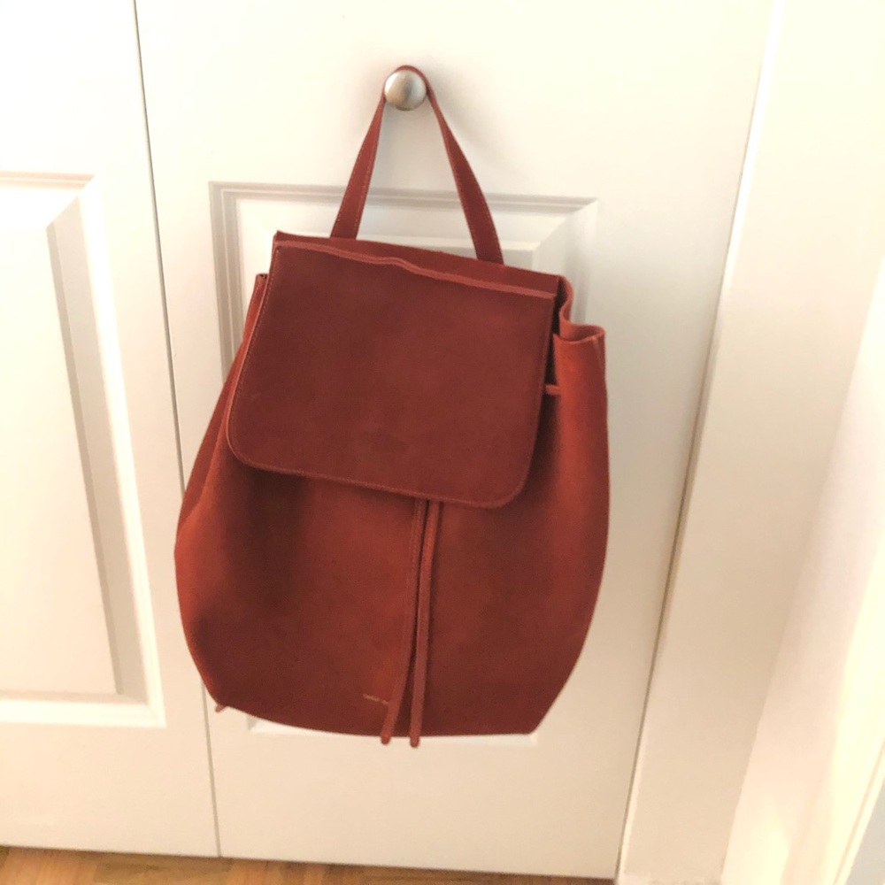 Mansur gavriel suede backpack